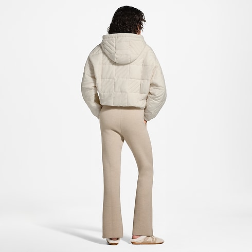 キルテッド ダミエ ジップアップ ジャケット ウィメンズ ウェア(洋服) (製品ズーム)