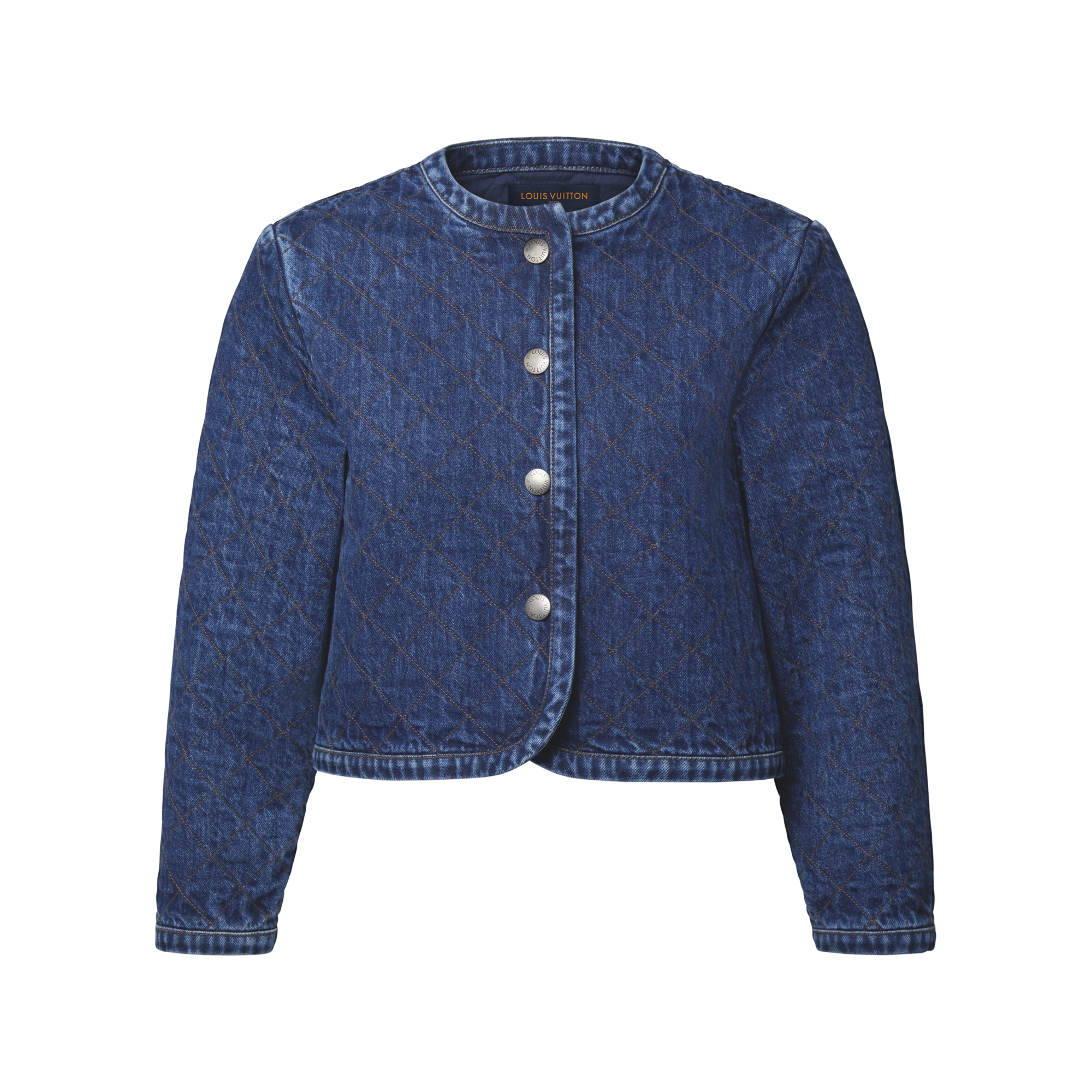 LOUIS VUITTON ウール混 デニムジャケット - グレー ルイヴィトン 