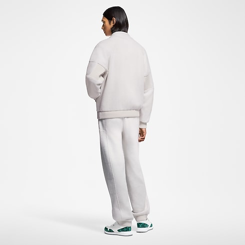 キルテッドテクスチャーウールブルゾン メンズ ウェア(洋服) (製品ズーム)