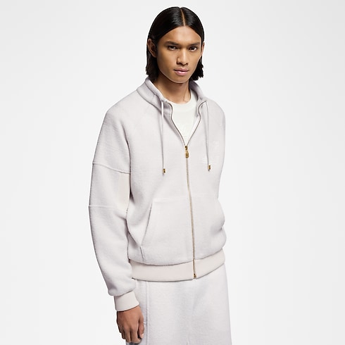 キルテッドテクスチャーウールブルゾン メンズ ウェア(洋服) (製品ズーム)