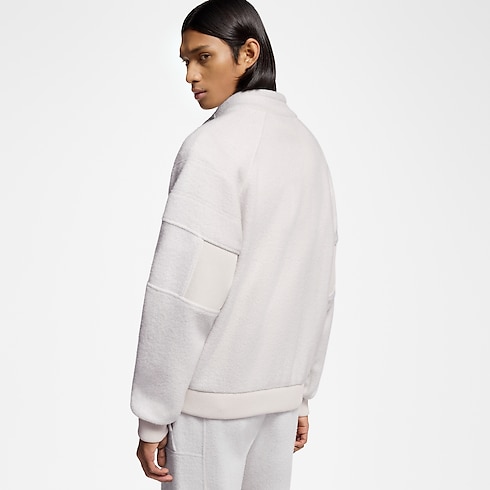 キルテッドテクスチャーウールブルゾン メンズ ウェア(洋服) (製品ズーム)