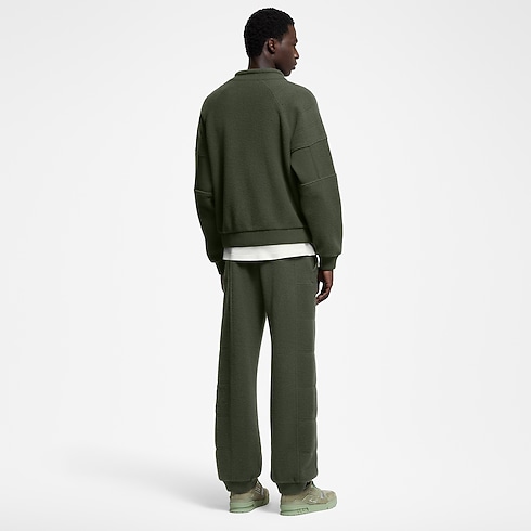 キルテッドテクスチャーウールパンツ メンズ ウェア(洋服) (製品ズーム)