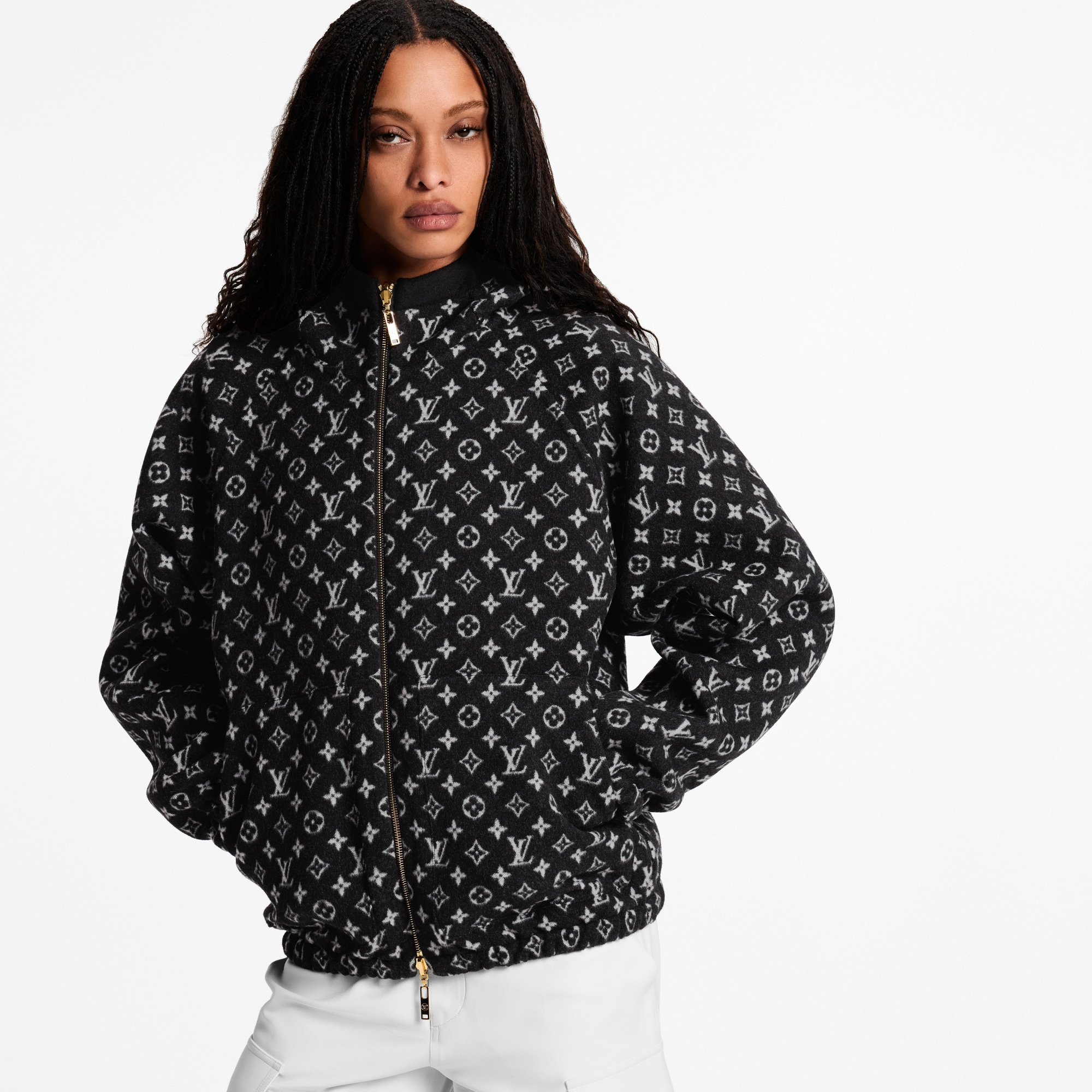 LOUIS VUITTON ルイヴィトン 22SS ダブルフェイス スウェットパンツ 
