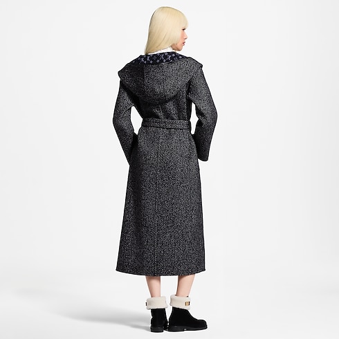 リバーシブル フーデッド ラップコート ウィメンズ ウェア(洋服) (製品ズーム)
