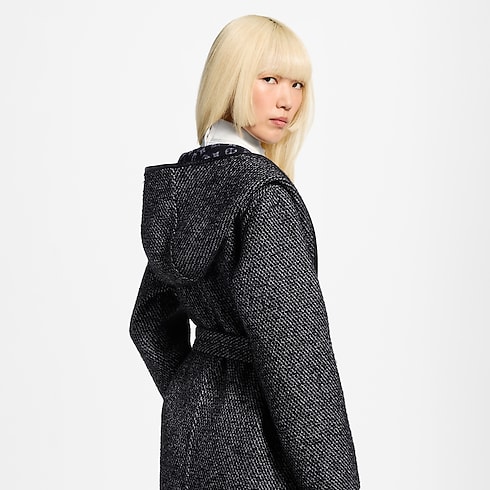 リバーシブル フーデッド ラップコート ウィメンズ ウェア(洋服) (製品ズーム)