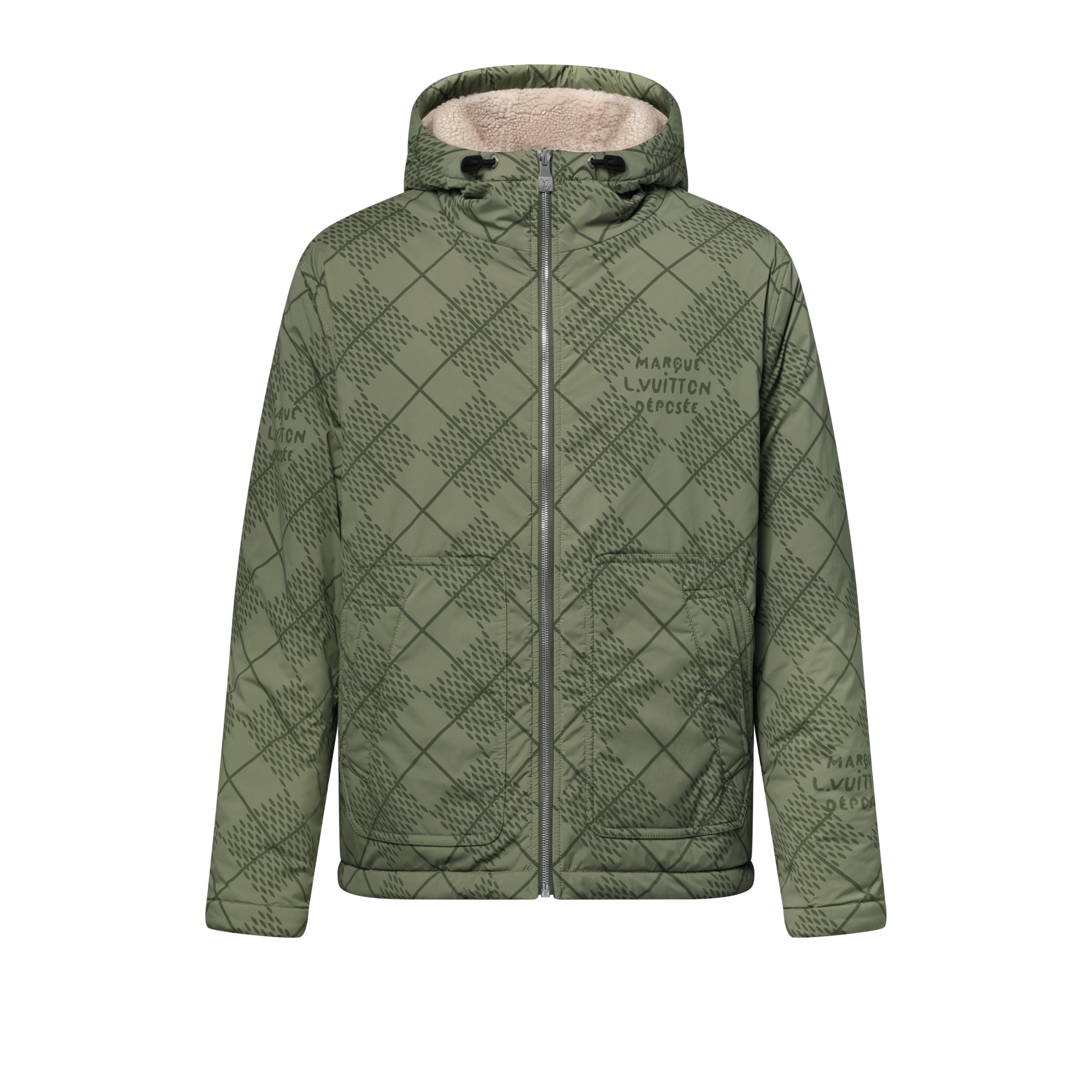 リバーシブルナイロンアンドフリースウインドブレーカー  メンズ ウェア(洋服) (製品ズーム)