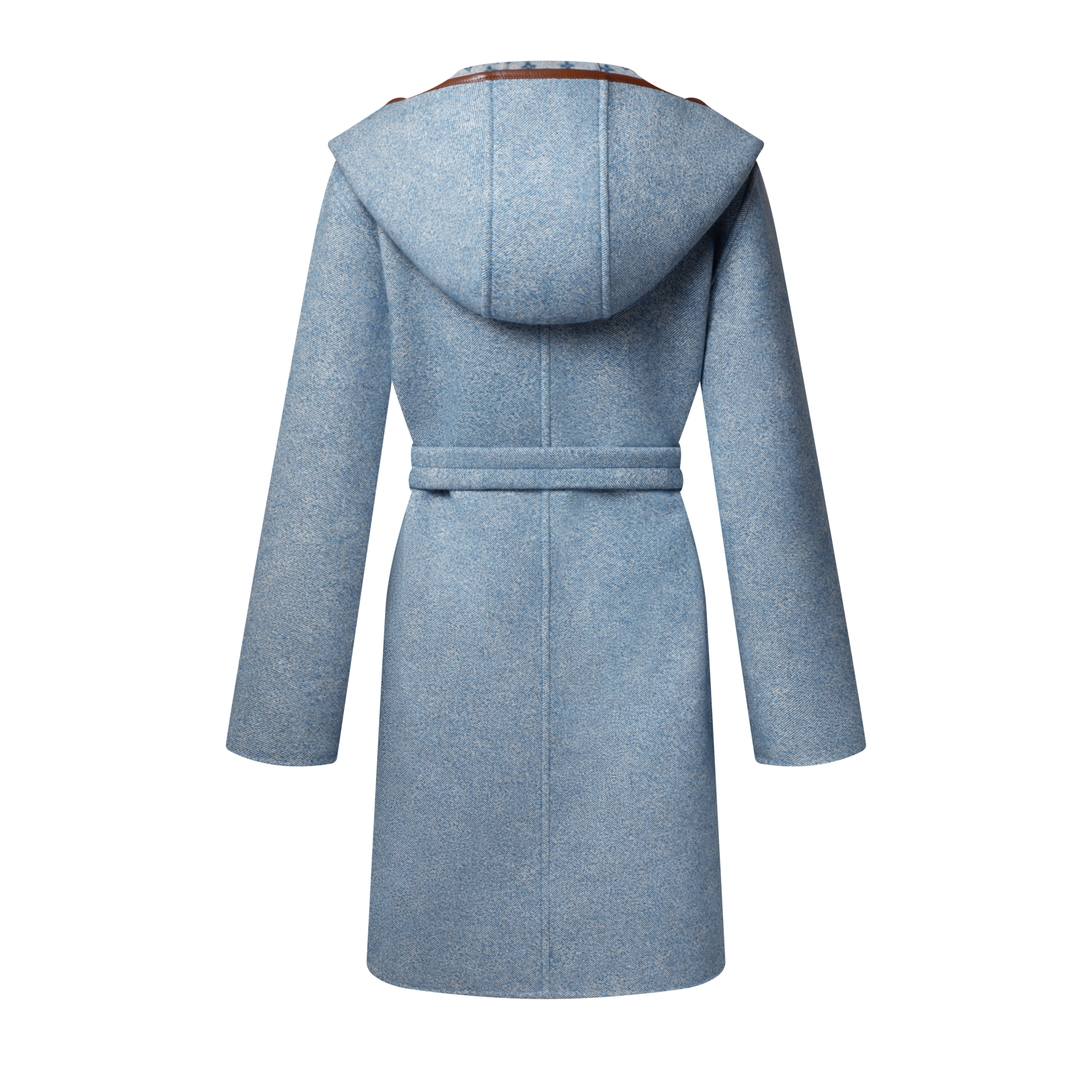 リバーシブル シグネチャー フーデッドラップコート  ウィメンズ ウェア(洋服) (製品ズーム)