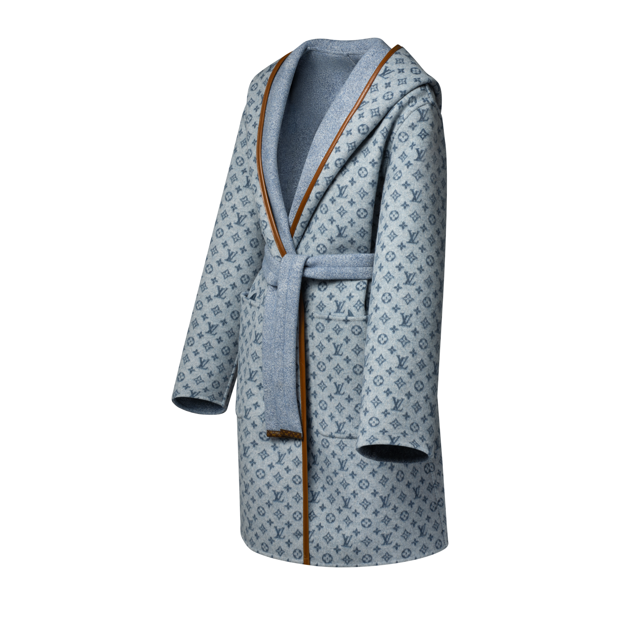 リバーシブル シグネチャー フーデッドラップコート  ウィメンズ ウェア(洋服) (製品ズーム)