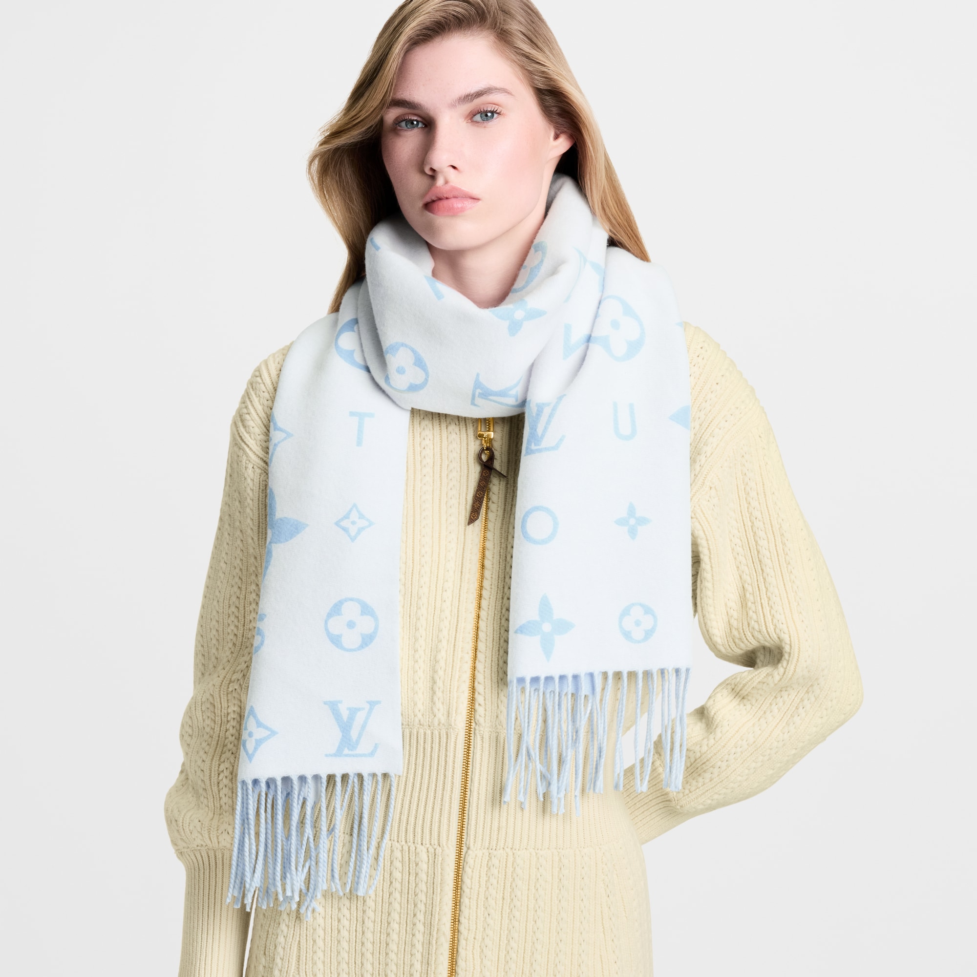 LOUIS VUITTON レイキャビック マフラー Louis Vuitton マフラー  