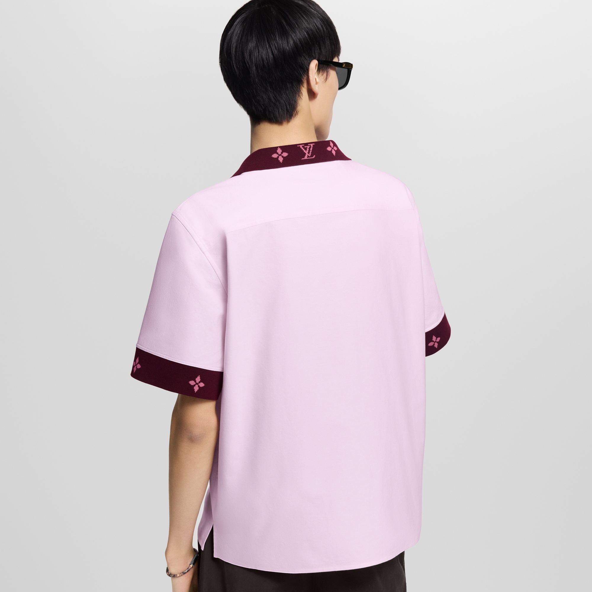 リブカラー ショートスリーブシャツ  メンズ ウェア(洋服) (製品ズーム)