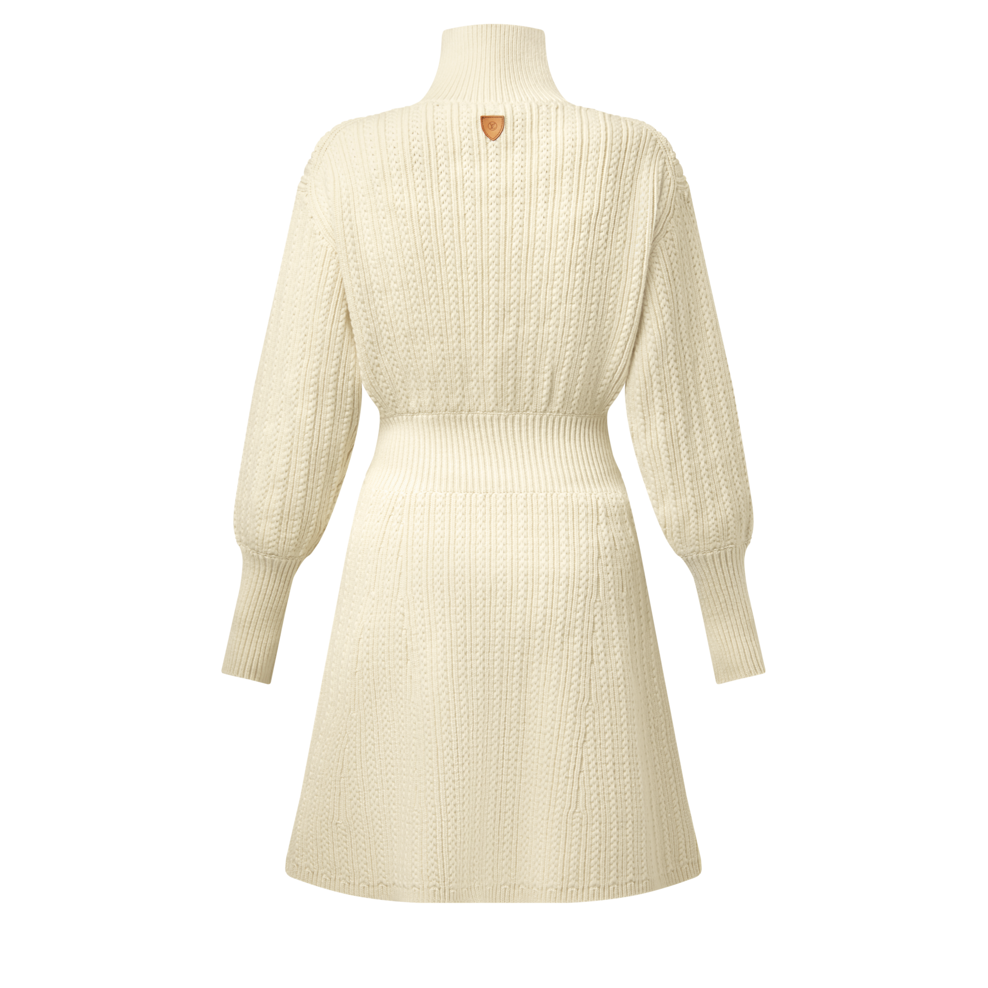 リブニット ロングスリーブドレス  ウィメンズ ウェア(洋服) (製品ズーム)