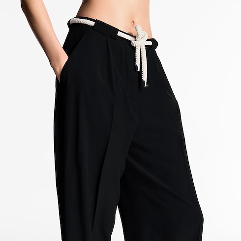 ロープベルト テーラードパンツ ウィメンズ ウェア(洋服) (製品ズーム)