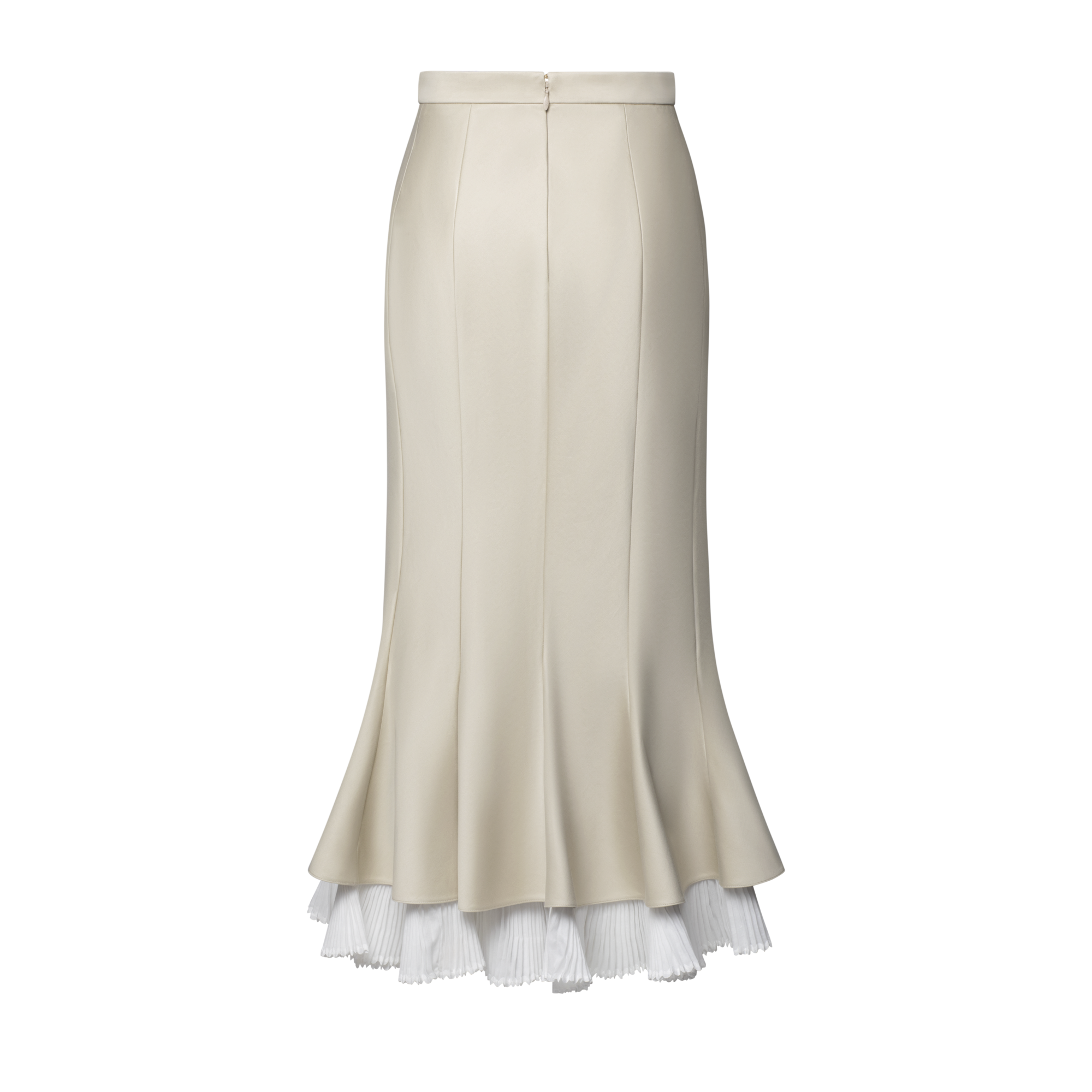 Louis Vuitton ホワイト プリーツスカート 34 Skirts All Ready-to 