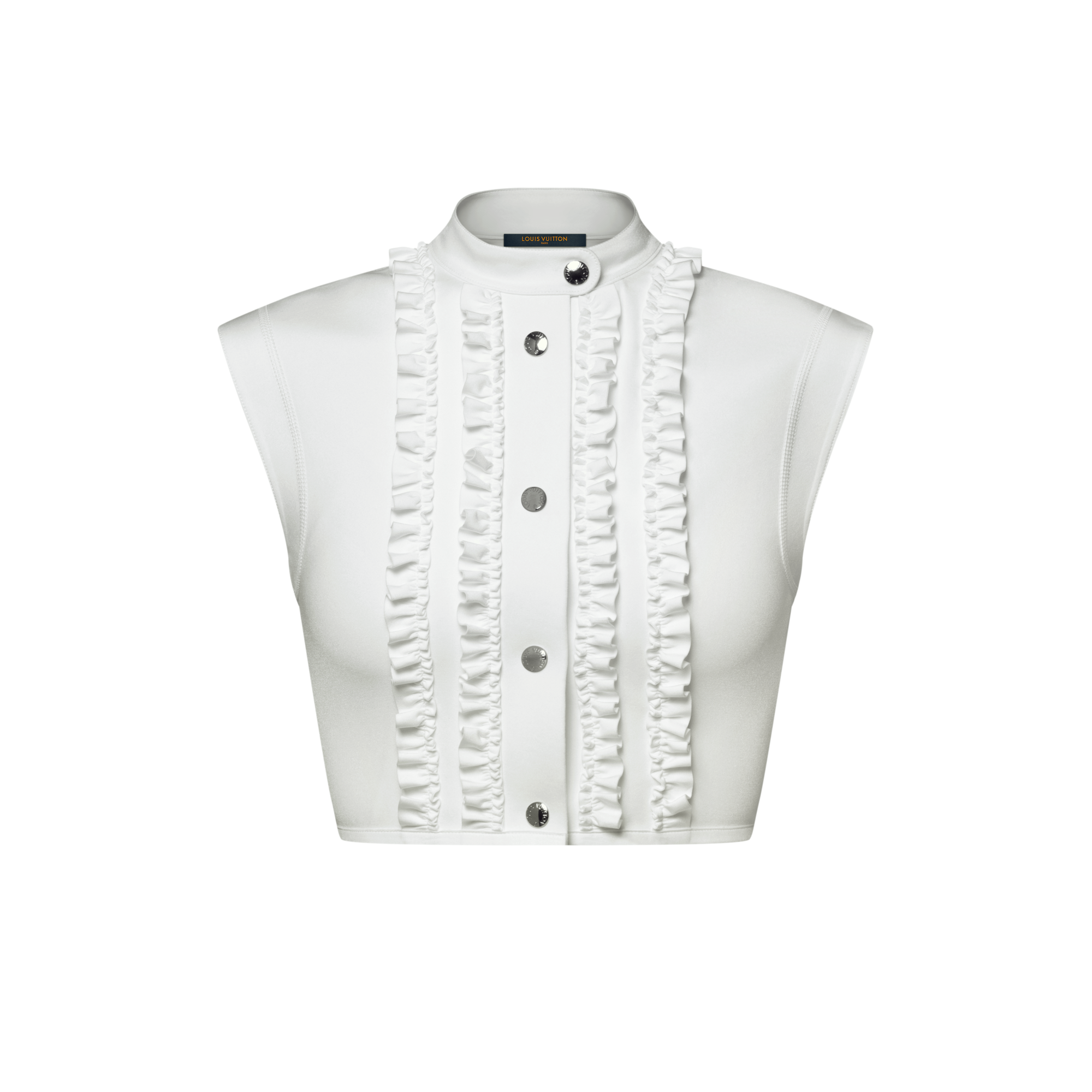 ラッフル トリム テクニカル ジャージー トップ  ウィメンズ ウェア(洋服) (製品ズーム)