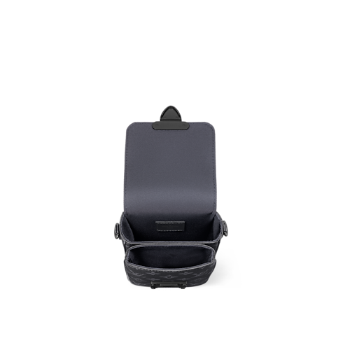 Sロック ヴェルティカル・ウェアラブル ウォレット モノグラム・エクリプス メンズ バッグ (製品ズーム)