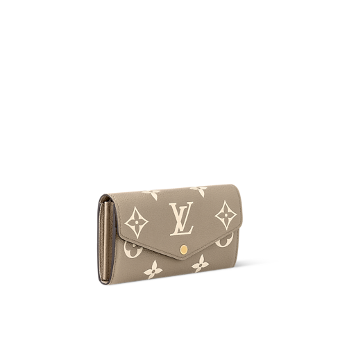 ポルトフォイユ・サラ NM バイカラー モノグラム・アンプラント レザー ウィメンズ 財布&小物 (製品ズーム)