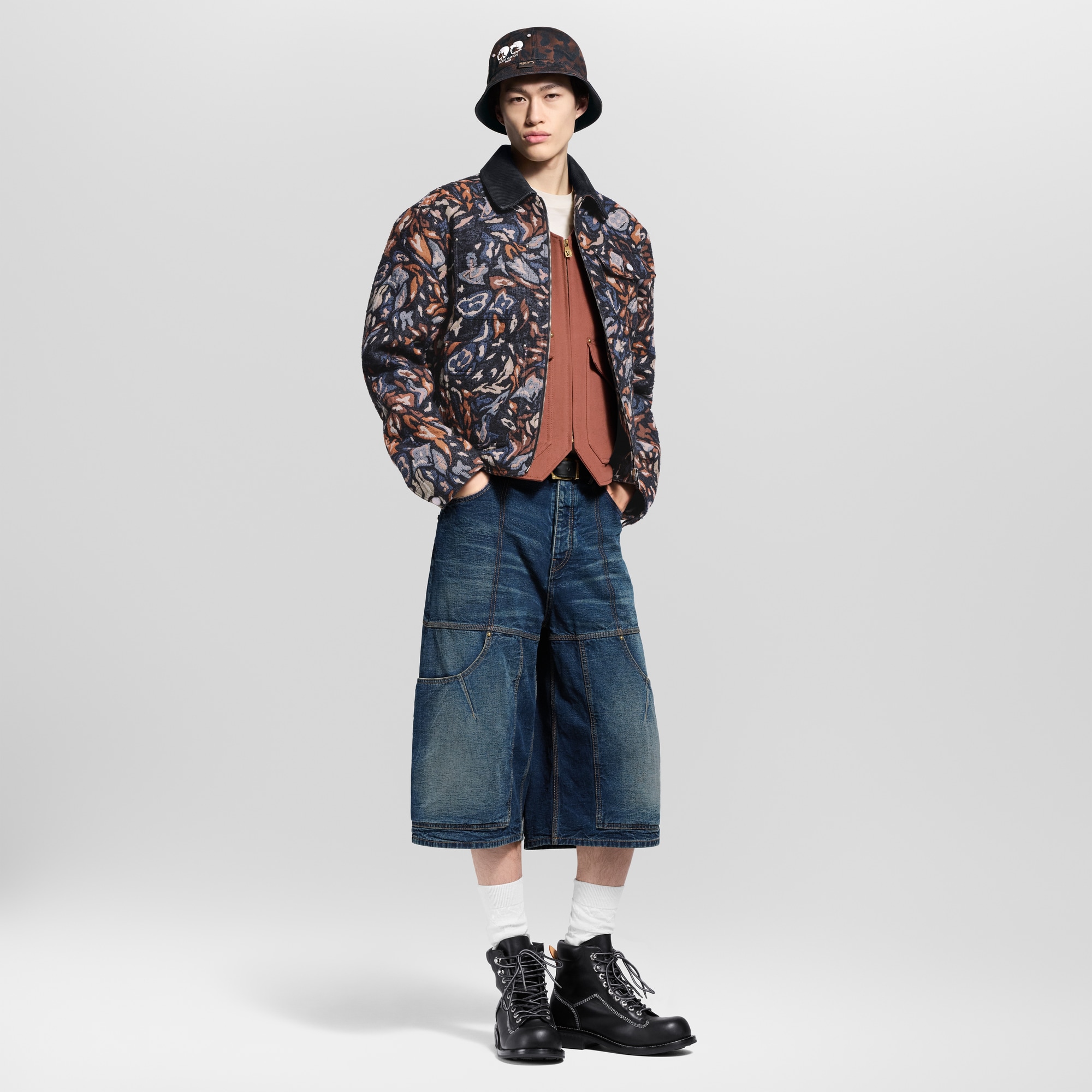 スパンコールエンベリッシュド ワークウェアブルゾン  メンズ ウェア(洋服) (製品ズーム)