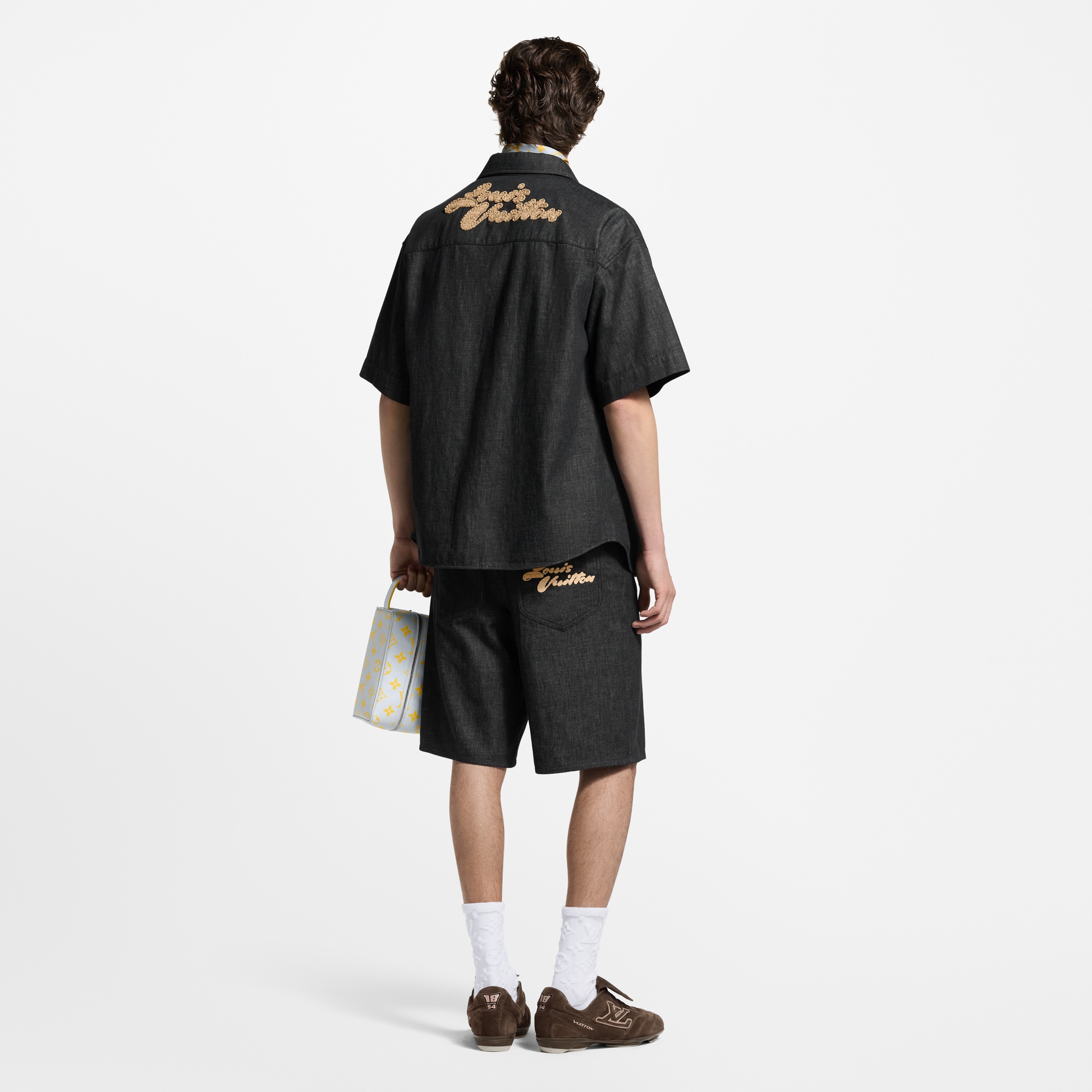 ショートスリーブシャンブレーシャツ  メンズ プレタポルテ(洋服) (製品ズーム)