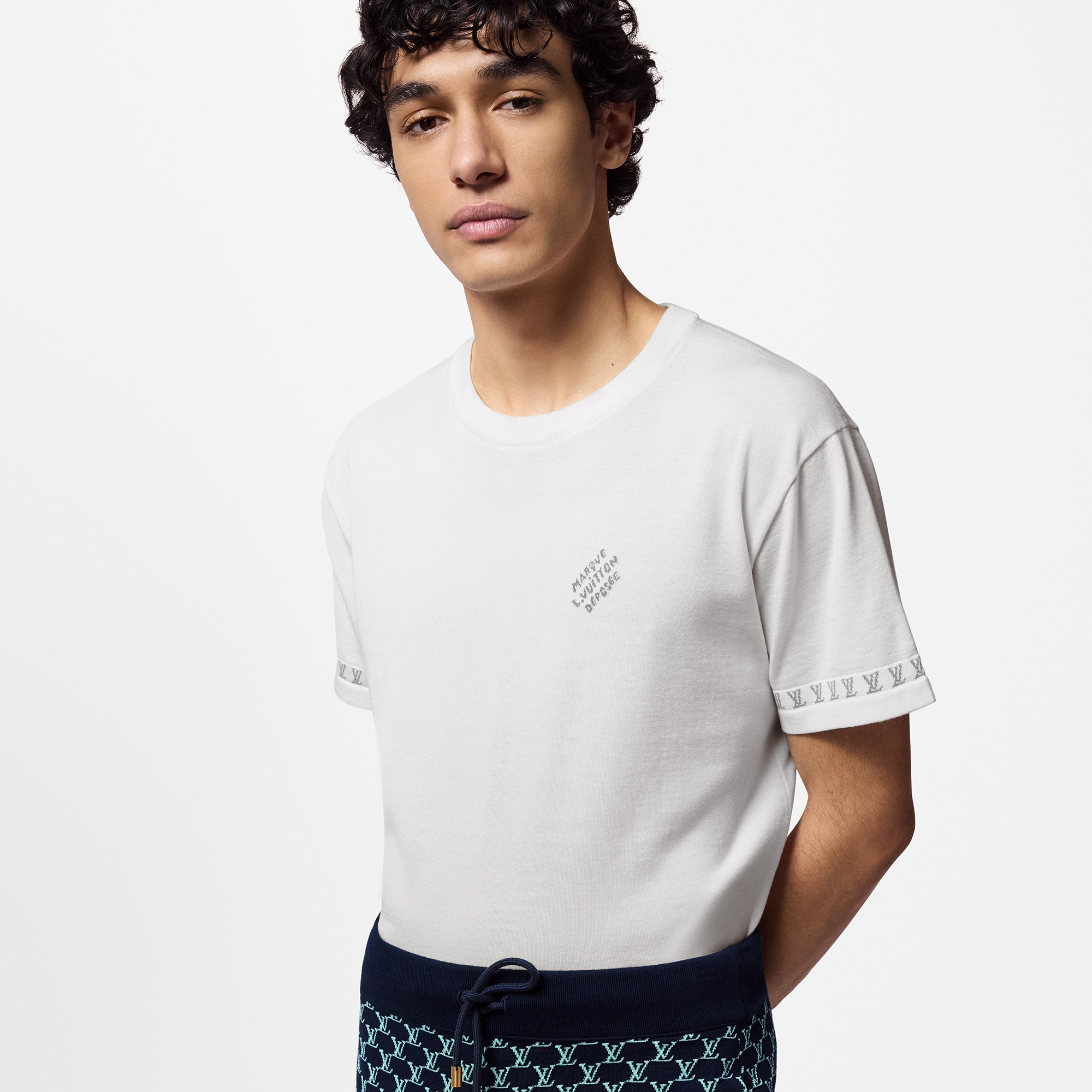 ショートスリーブコットンクルーネック  メンズ ウェア(洋服) (製品ズーム)