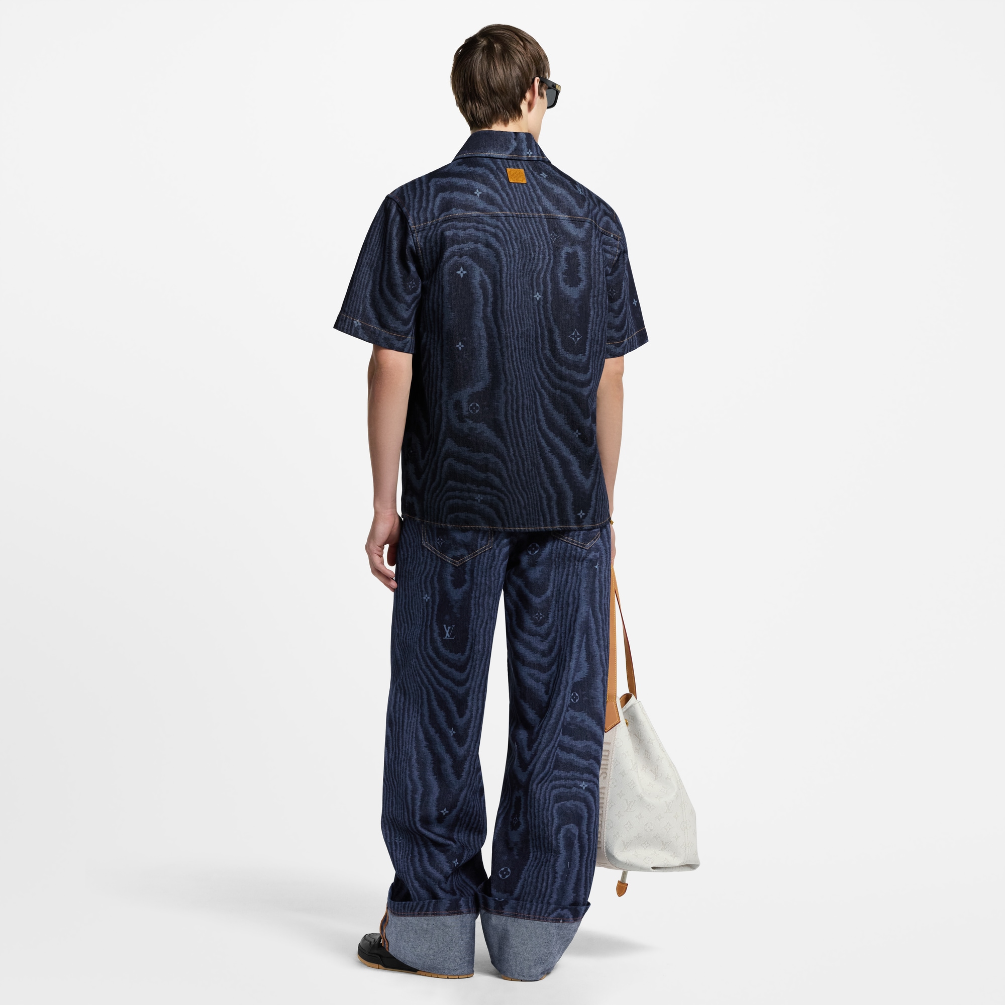ショートスリーブ デニムシャツ  メンズ ウェア(洋服) (製品ズーム)