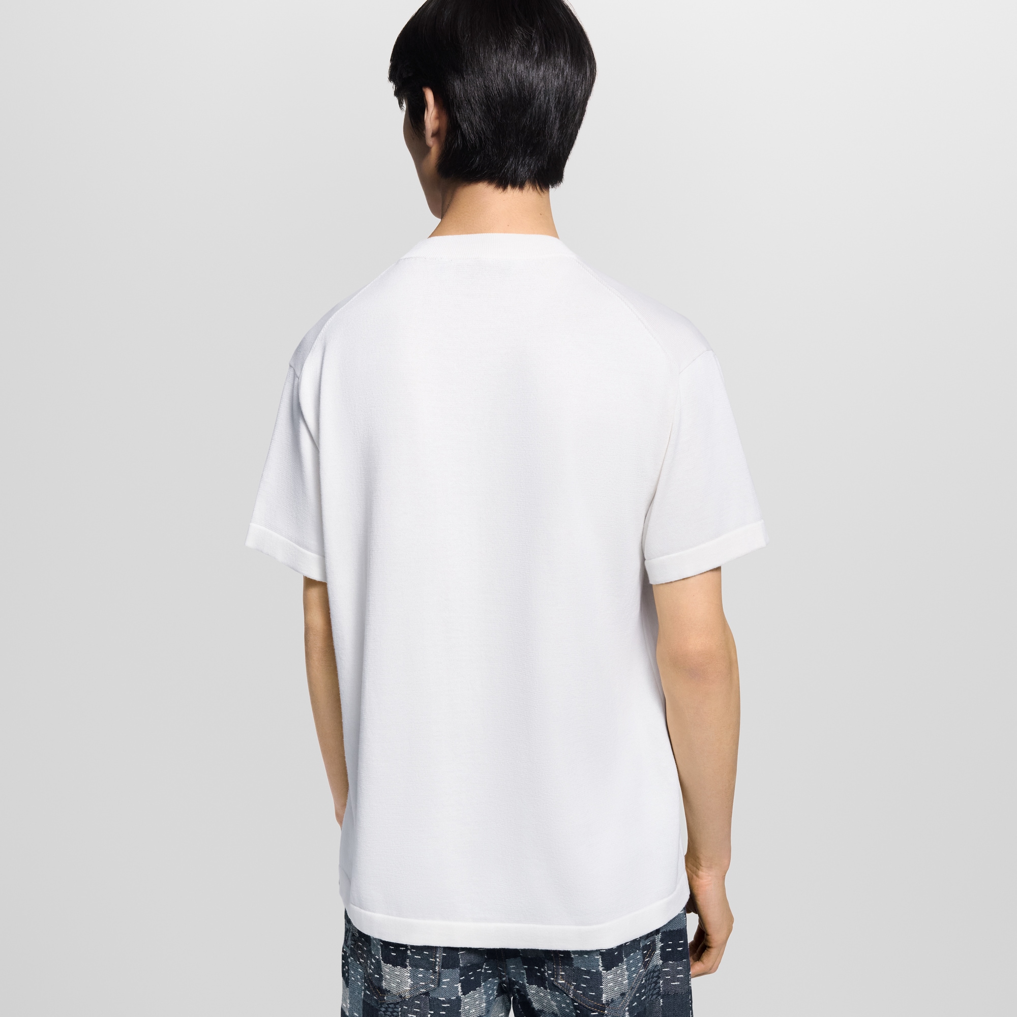 ショートスリーブ ニットクルーネック  メンズ プレタポルテ(洋服) (製品ズーム)
