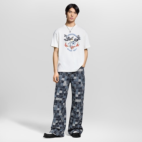 ショートスリーブ ニットクルーネック メンズ ウェア(洋服) (製品ズーム)