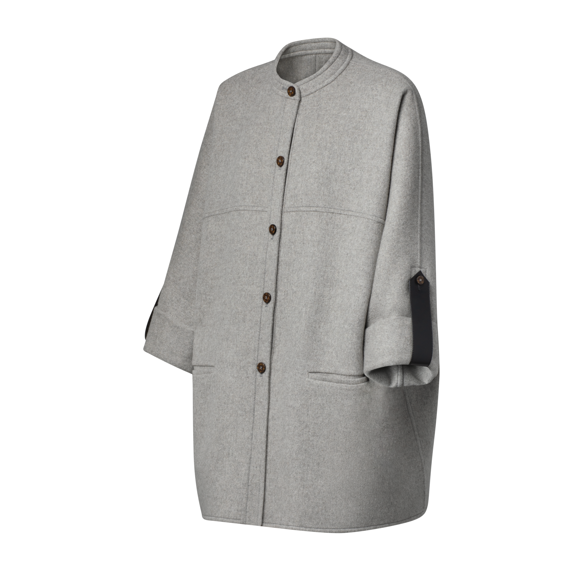シグネチャー ボクシー ボタンアップコート  ウィメンズ プレタポルテ(洋服) (製品ズーム)