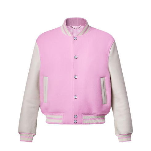 シグネチャー レザー バーシティジャケット メンズ ウェア(洋服) (製品ズーム)