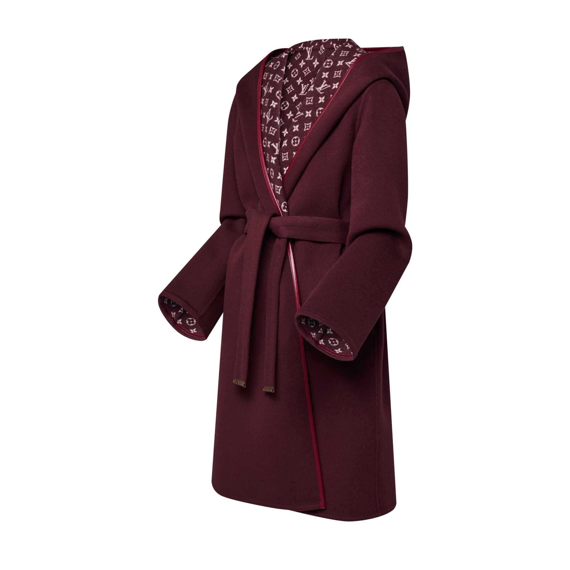 シグネチャー ロングフーデッド ラップコート  ウィメンズ プレタポルテ(洋服) (製品ズーム)