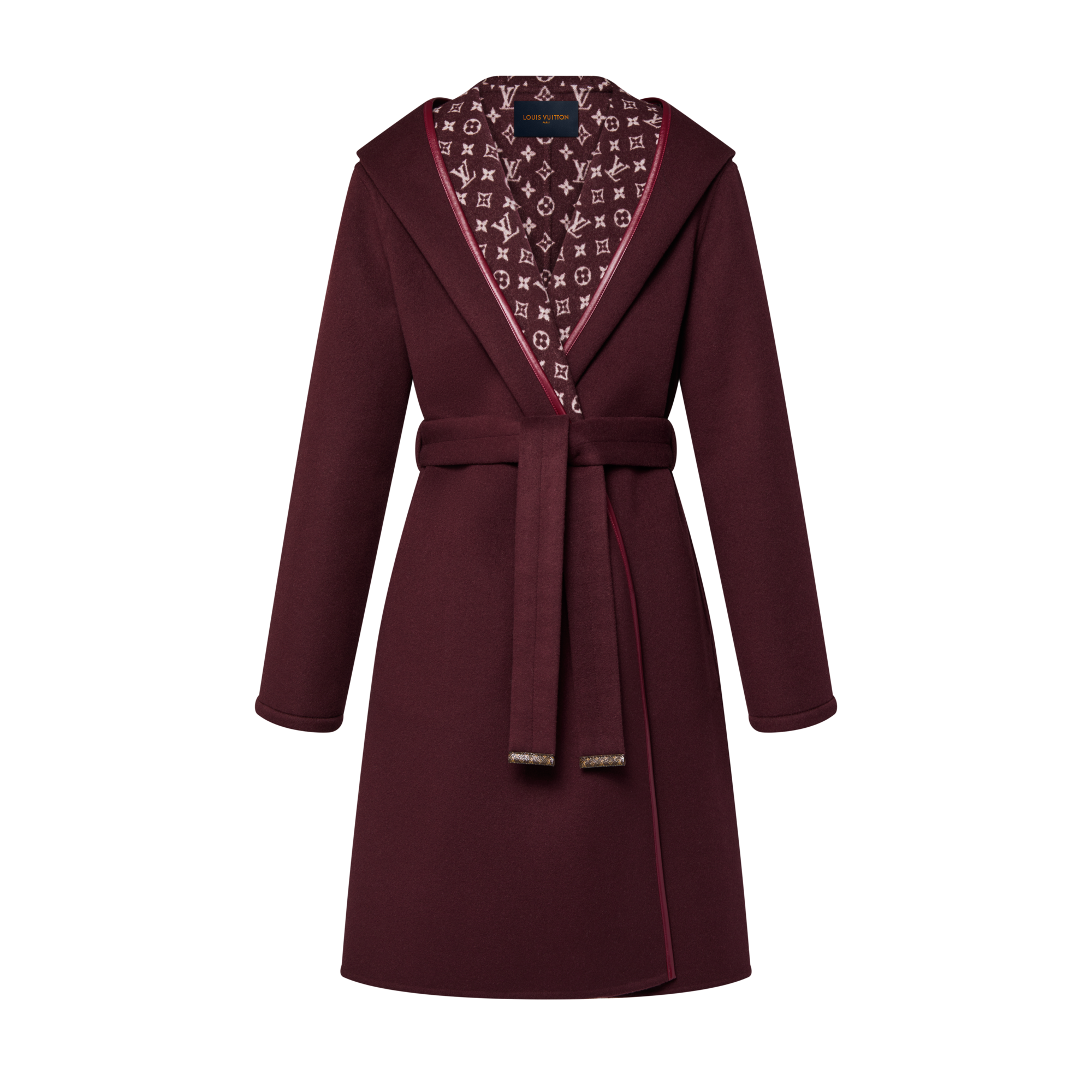 シグネチャー ロングフーデッド ラップコート  ウィメンズ プレタポルテ(洋服) (製品ズーム)