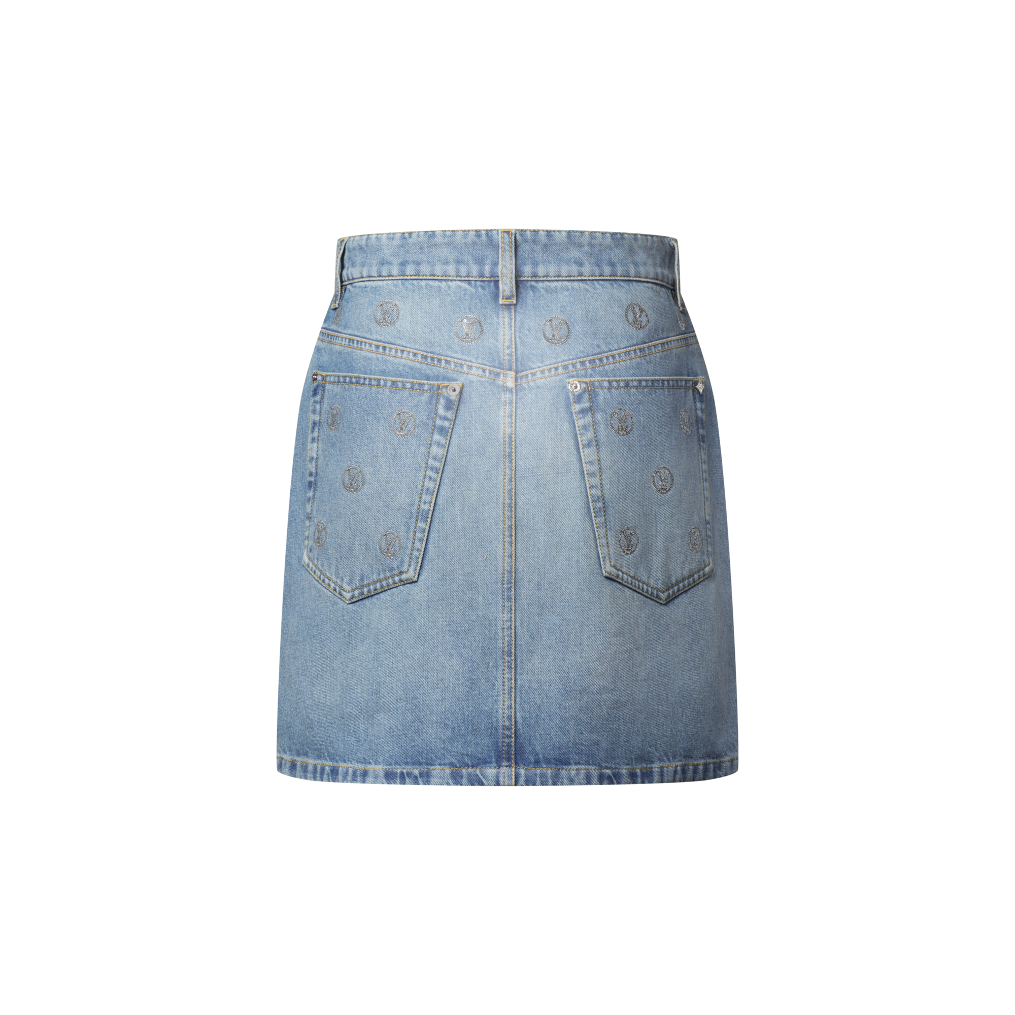 シグネチャーシークイン デニムミニスカート  ウィメンズ ウェア(洋服) (製品ズーム)