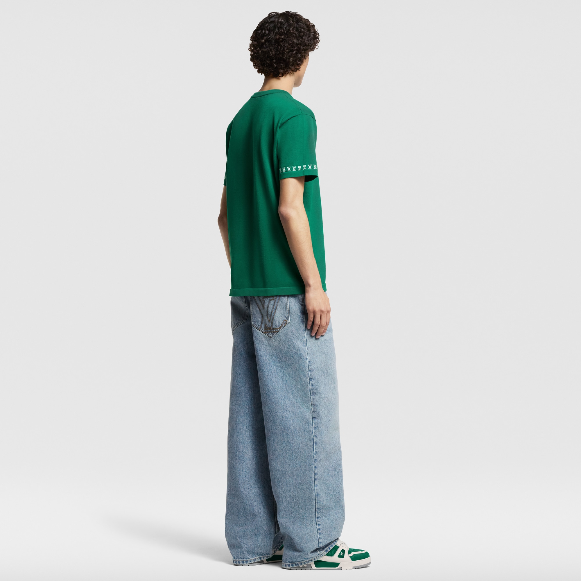 シグネチャーショートスリーブコットンクルーネック  メンズ プレタポルテ(洋服) (製品ズーム)