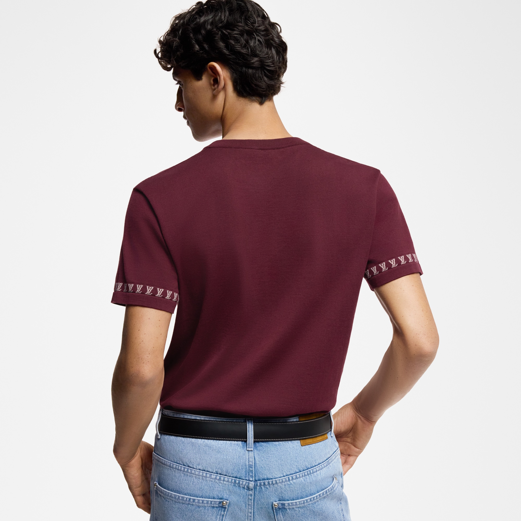 シグネチャーショートスリーブコットンクルーネック  メンズ ウェア(洋服) (製品ズーム)