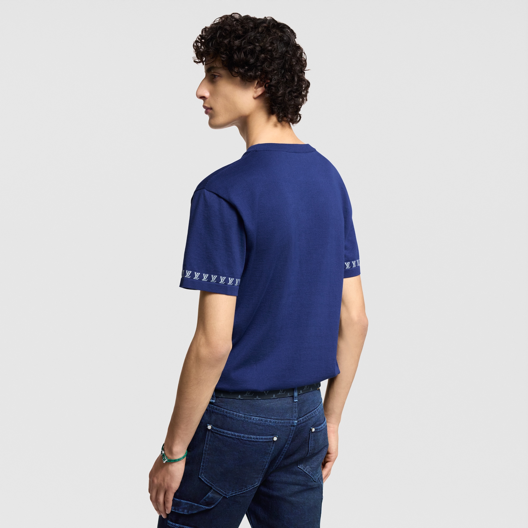 シグネチャーショートスリーブコットンクルーネック  メンズ プレタポルテ(洋服) (製品ズーム)