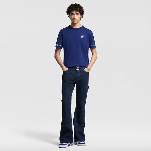 シグネチャーショートスリーブコットンクルーネック メンズ ウェア(洋服) (製品ズーム)