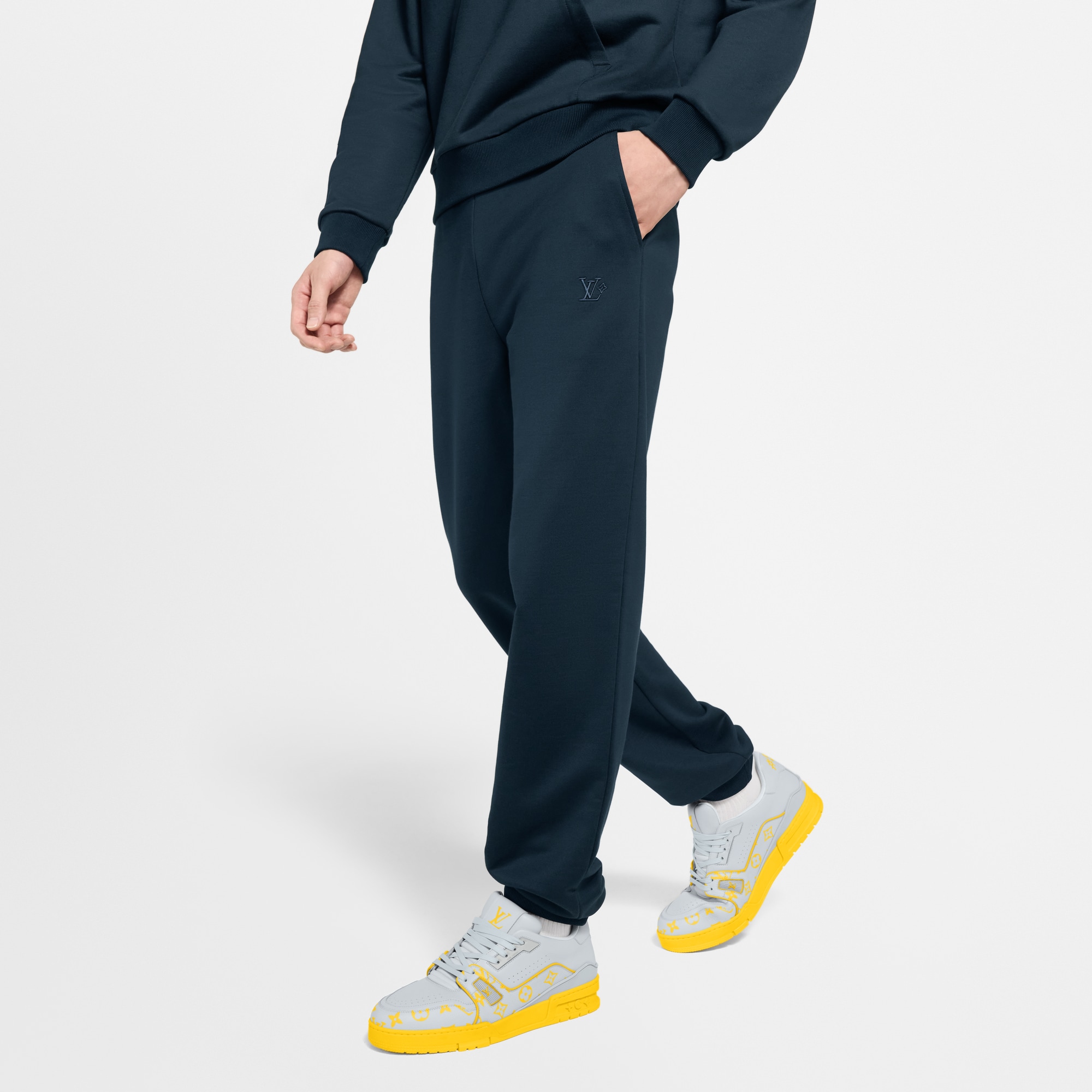 シルクブレンドシグネチャートラックトラウザーズ  メンズ ウェア(洋服) (製品ズーム)