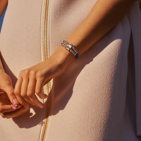 ブレスレット シルバー・ロックイット ビーズ シルバー レッド ジュエリー ジュエリー カテゴリー (製品ズーム)