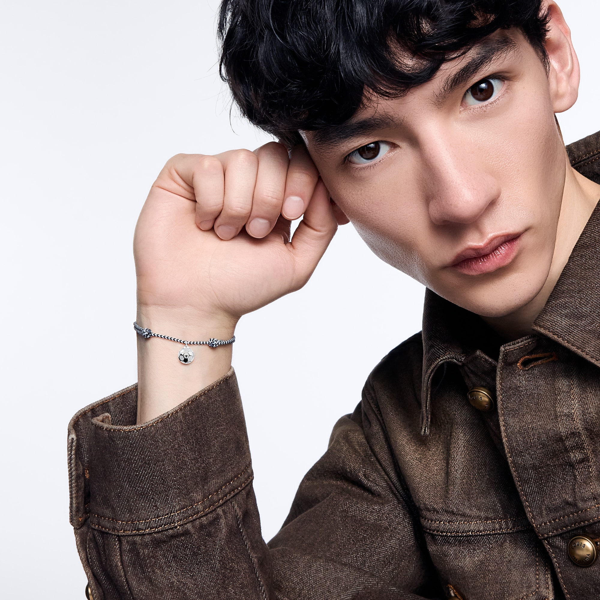 ブレスレット シルバー・ロックイット (スターリングシルバー×ブラック 