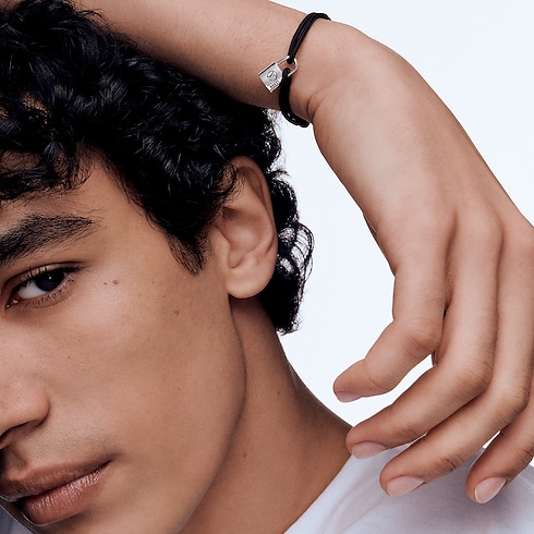 ブレスレット シルバー・ロックイット ラーン ブラック ジュエリー ジュエリー カテゴリー (製品ズーム)