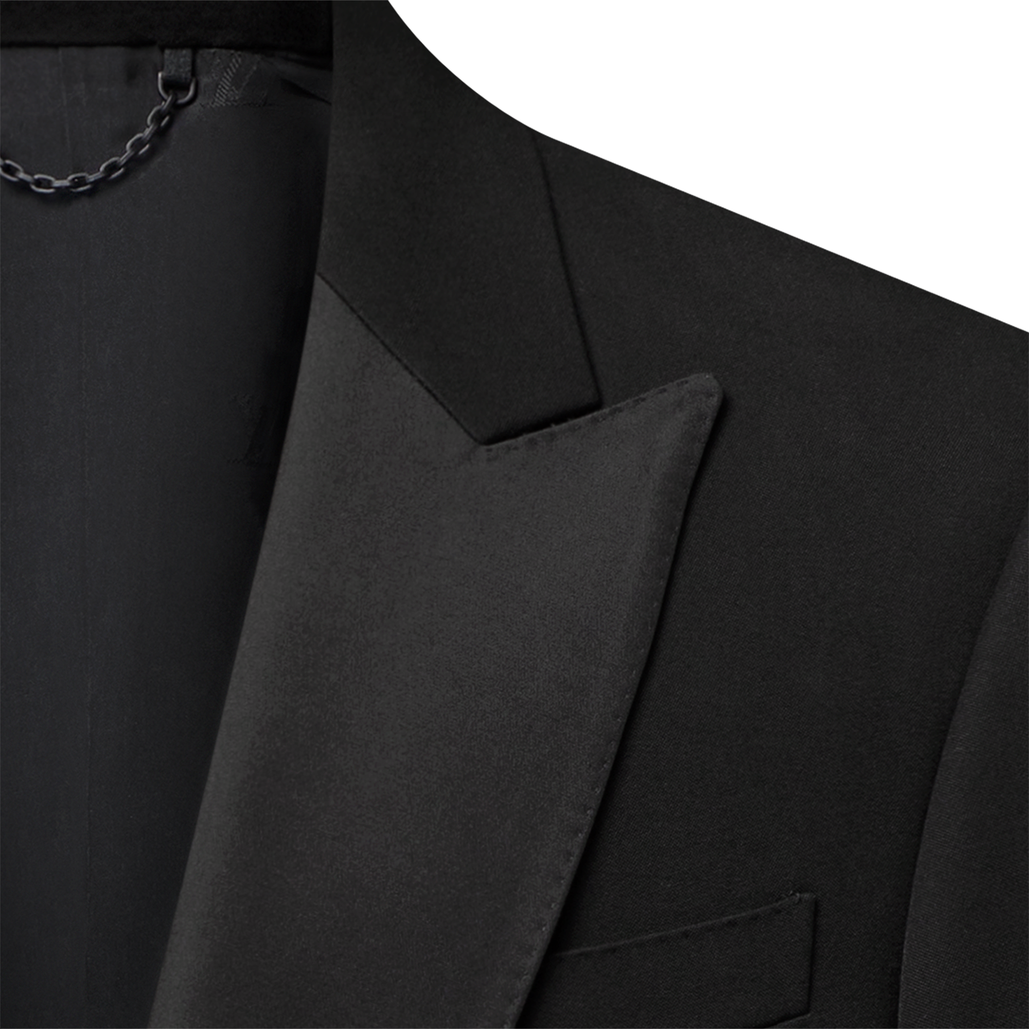 シングルブレスト タキシードジャケット  メンズ ウェア(洋服) (製品ズーム)