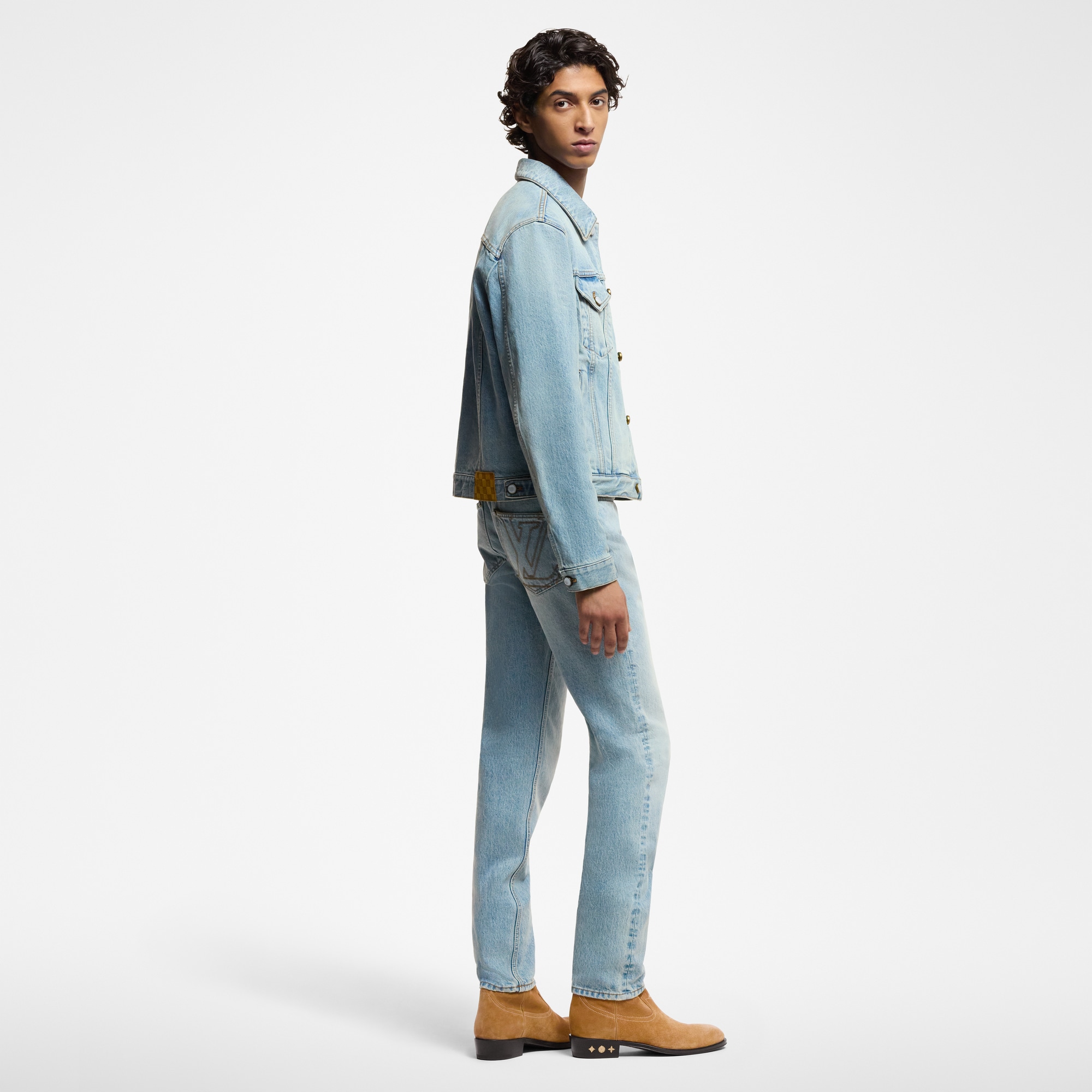 スリムフィットデニムパンツ  メンズ ウェア(洋服) (製品ズーム)