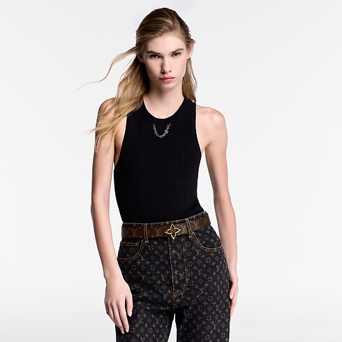 ベルト・スリムフラワー 35MM リバーシブル モノグラム ウィメンズ アクセサリー (製品ズーム)