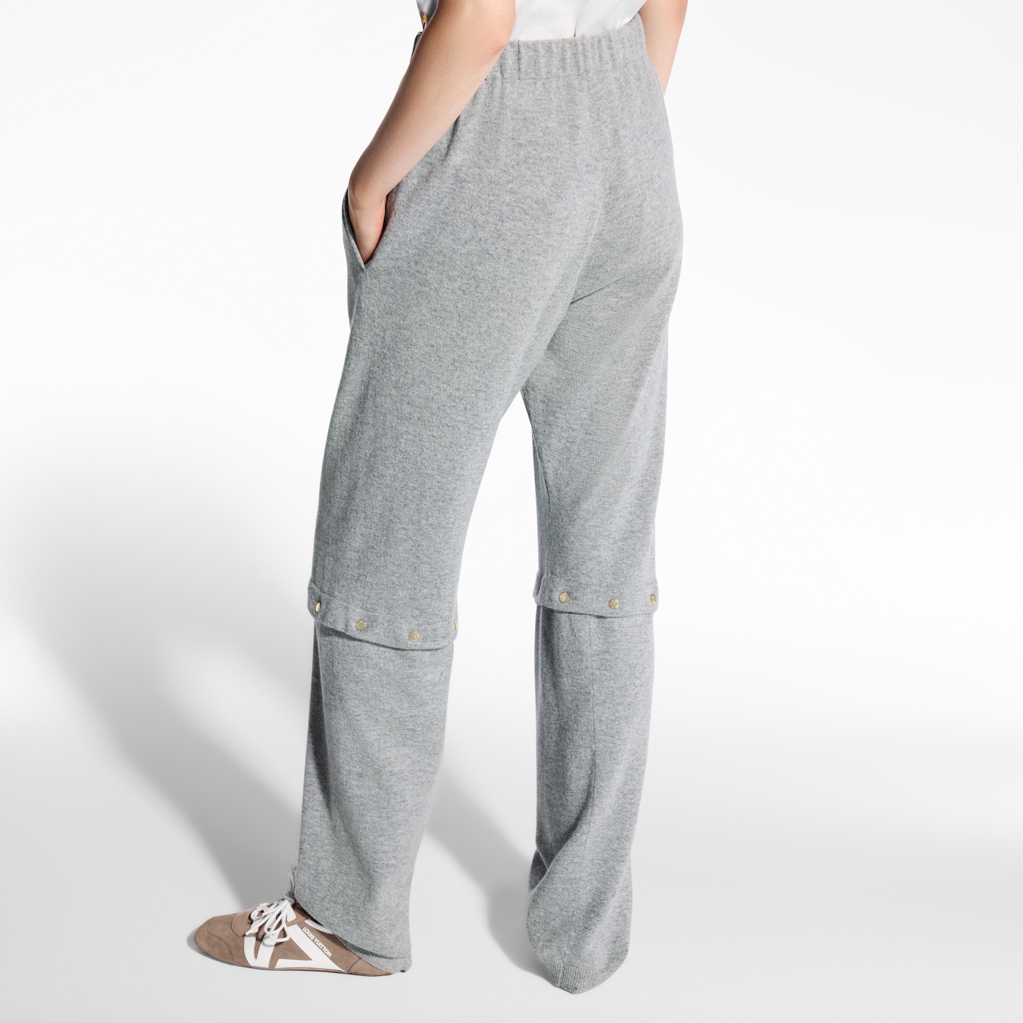 スナップレッグ ニットパンツ  ウィメンズ ウェア(洋服) (製品ズーム)