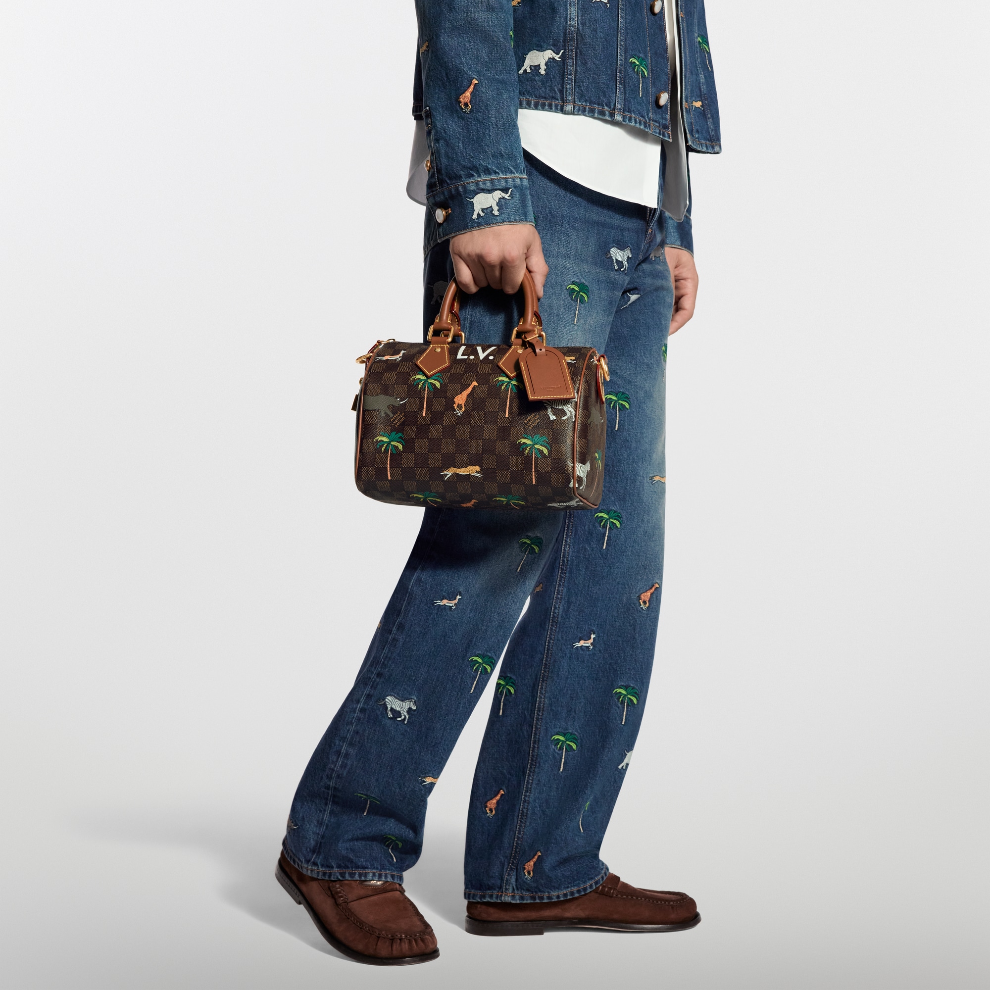 LV × ザ・ダージリン リミテッド スピーディ・バンドリエール 25 