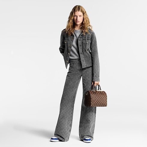 スピーディ・バンドリエール 25 ダミエ・エベヌ ウィメンズ バッグ (製品ズーム)