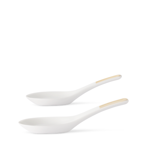Splendor Set of 2 Soup Spoons トランク、トラベル & ホーム ホーム & テーブルウェア (製品ズーム)