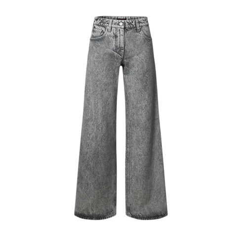 ストーンウォッシュド フレアジーンズ ウィメンズ ウェア(洋服) (製品ズーム)