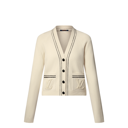 ストライプアクセント カーディガン ウィメンズ ウェア(洋服) (製品ズーム)