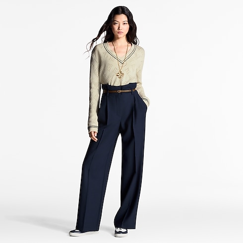 ストライプアクセント プルオーバー ウィメンズ ウェア(洋服) (製品ズーム)