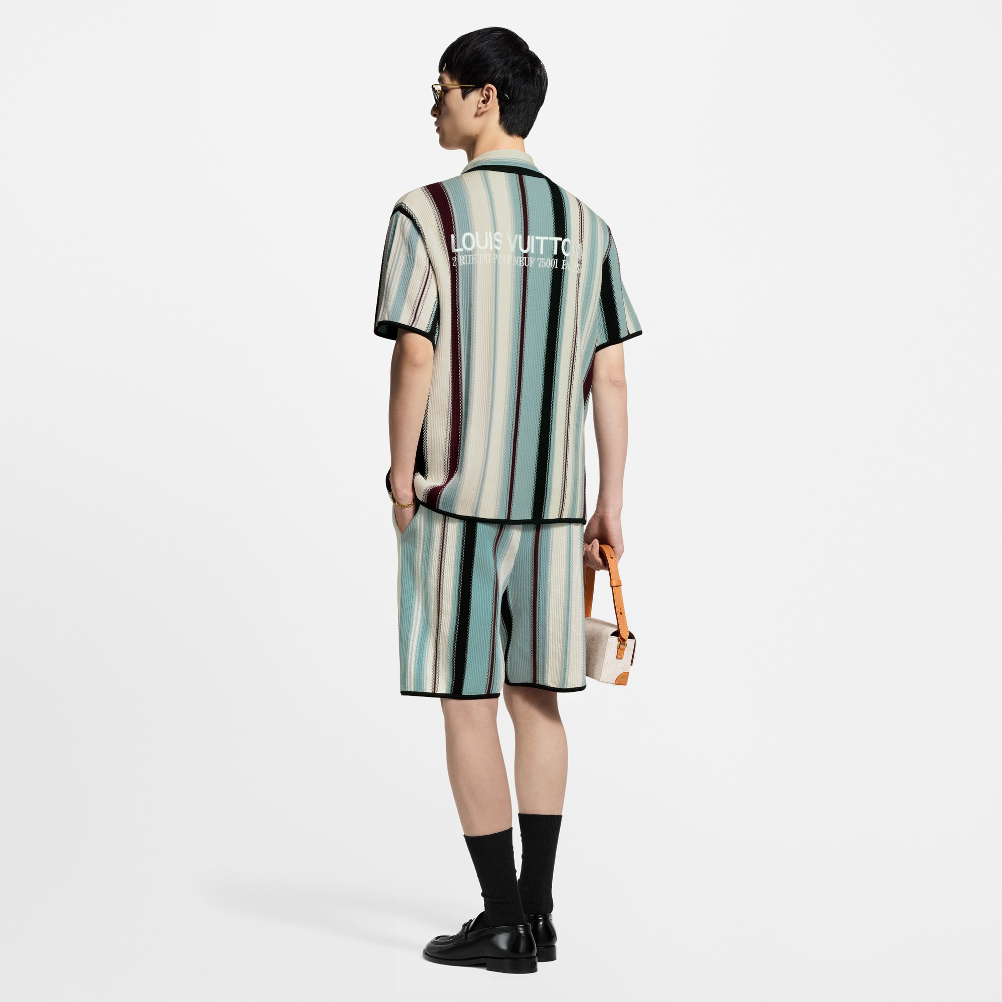 ストライプ クロシェショーツ  メンズ ウェア(洋服) (製品ズーム)